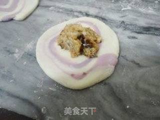 双色生煎肉包的做法步骤:13