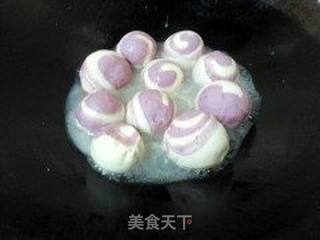 双色生煎肉包的做法步骤:17