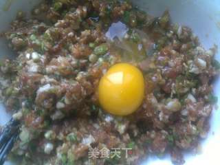 鲜肉香葱馄饨的做法步骤:4