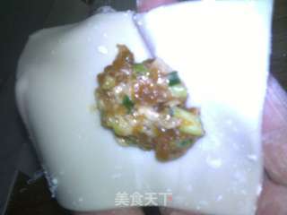 鲜肉香葱馄饨的做法步骤:7