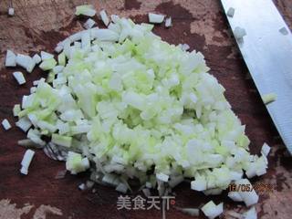 鸡蛋瓠子肉糜面饼的做法步骤：2