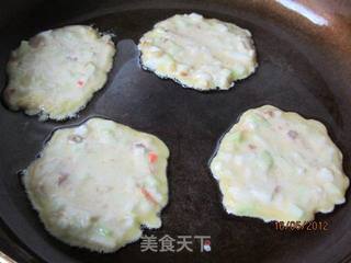 鸡蛋瓠子肉糜面饼的做法步骤：10