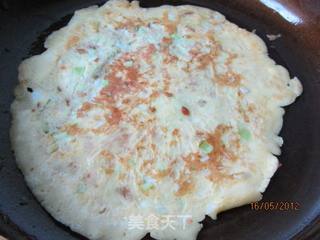 鸡蛋瓠子肉糜面饼的做法步骤：13