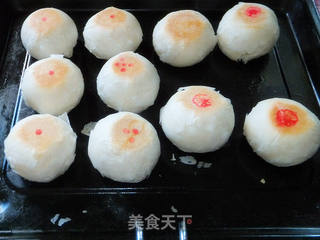酥皮月饼的做法步骤:19
