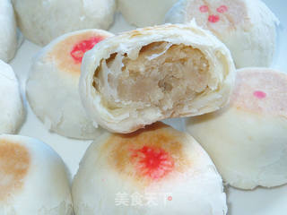酥皮月饼的做法步骤:22