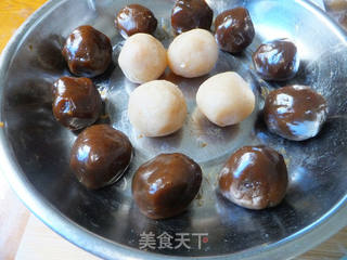 酥皮月饼的做法步骤:10