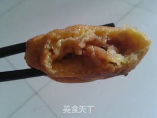 无糖苹果馅南瓜甜饼的做法步骤:5