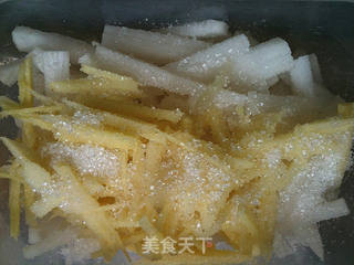 夏季凉菜必备——泡椒腌萝卜丝的做法步骤:7