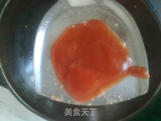木须柿子炒饭的做法步骤:4