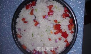 海鲜芝士焗饭的做法步骤:4