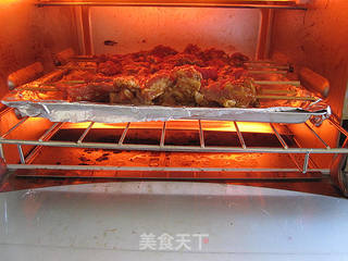烤孜然羊肉串的做法步骤:7