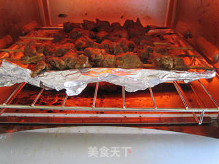 烤孜然羊肉串的做法步骤:8