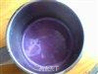 紫薯燕麦花生米糊的做法步骤:8