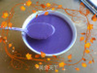 紫薯燕麦花生米糊的做法步骤:10