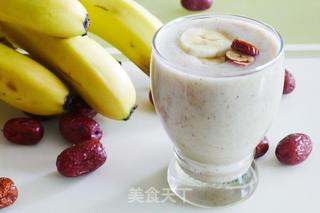 香蕉红枣奶昔的做法步骤：9