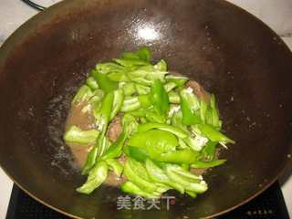 辣椒豆鼓炒牛肉的做法步骤：6