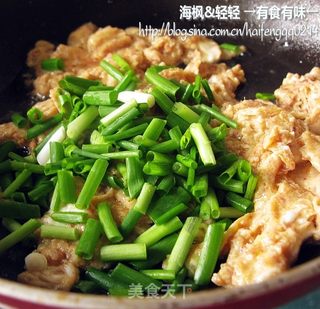 鸡蛋猛子虾酱,喜欢简单的味道!的做法步骤:6
