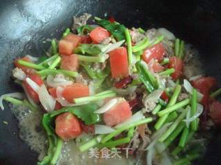 蒜薹拌面——新疆味道的做法步骤:11