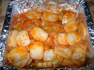 开胃菜——韩式辣烤年糕的做法步骤:10