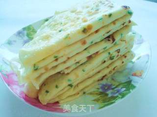 葱花鸡蛋饼的做法步骤:8