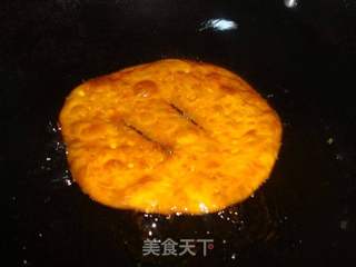 炸南瓜饼的做法步骤:9