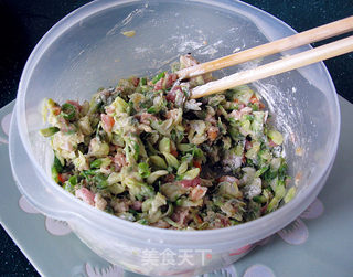 五月槐花香饼的做法步骤:5