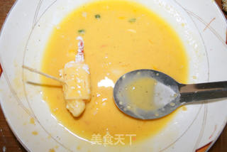欢乐六一,红虾也变身可爱小鱼与宝宝一起参加Party——【芝心虾球】的做法步骤:4