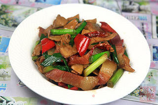 笋干炒腊肉的做法步骤:10