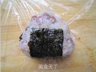 五谷饭团的做法步骤:13