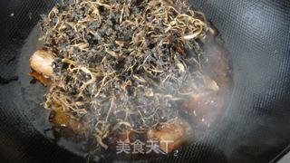 马齿苋干烧排骨的做法步骤：7