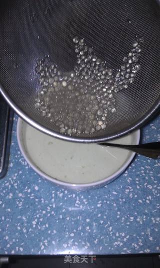椰蓉抹茶蜜豆西米露的做法步骤:4