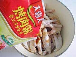 浓郁的复合美味—粉蒸鸡爪的做法步骤:5