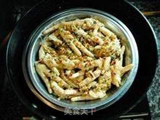 浓郁的复合美味—粉蒸鸡爪的做法步骤：8
