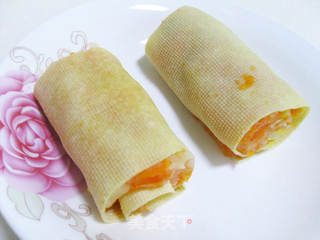 花样豆皮卷的做法步骤:4