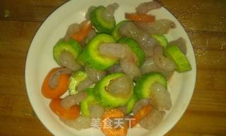 翡翠虾仁的做法步骤:5