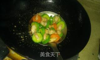 翡翠虾仁的做法步骤：7