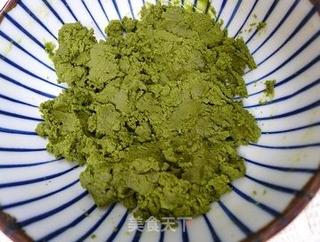 抹茶红豆酥的做法步骤:7