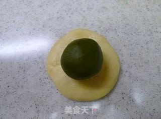 抹茶红豆酥的做法步骤:10