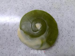 抹茶红豆酥的做法步骤:19