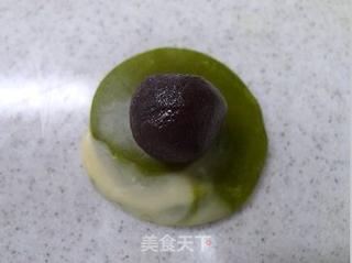 抹茶红豆酥的做法步骤:20