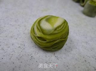 抹茶红豆酥的做法步骤:22
