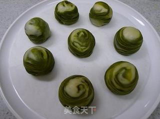 抹茶红豆酥的做法步骤:23