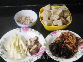 四喜烤麸的做法步骤:4
