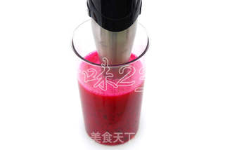 红火龙果冰棍的做法步骤:2
