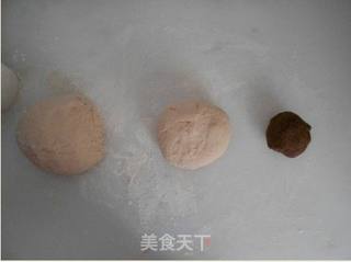 粗粮-红高粱面花卷的做法步骤:3