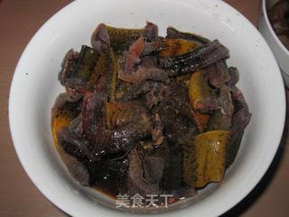 里脊爆炒黄鳝的做法步骤:2