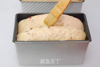 蔓越莓吐司的做法步骤:15