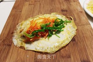 自制蛋卷的做法步骤:12