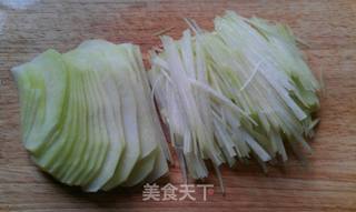 夏之味——酸辣菜丝的做法步骤:2