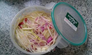 夏之味——酸辣菜丝的做法步骤:4